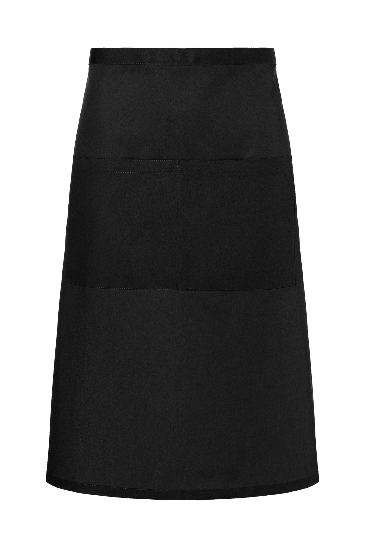 Bistro apron with pocket – Black