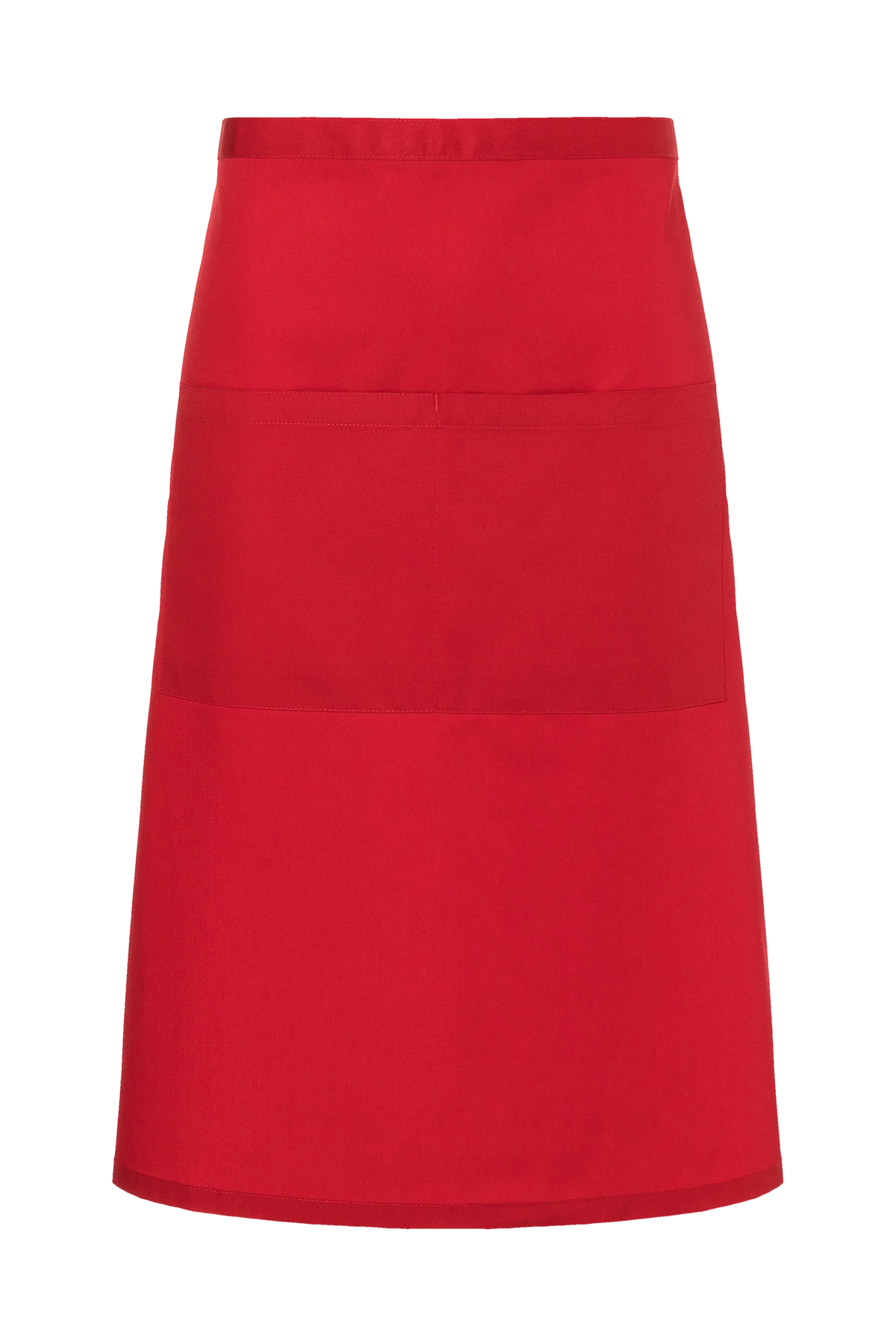Bistro apron with pocket – Red