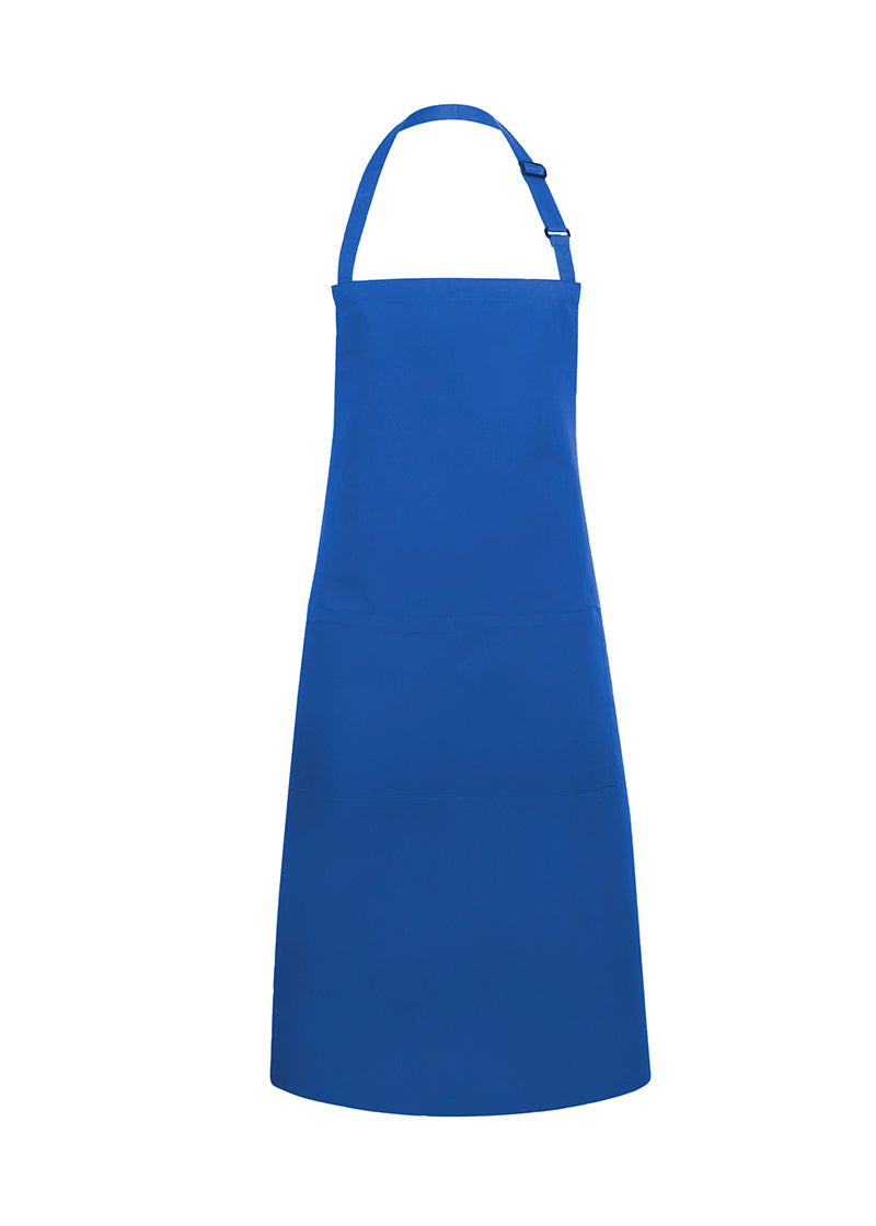 Tablier à bavette avec poche Bleu