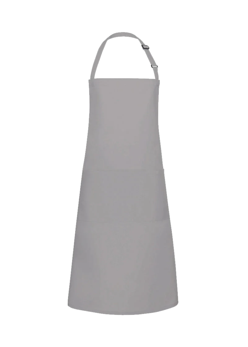 Latzschürze mit Tasche – Basaltgrau