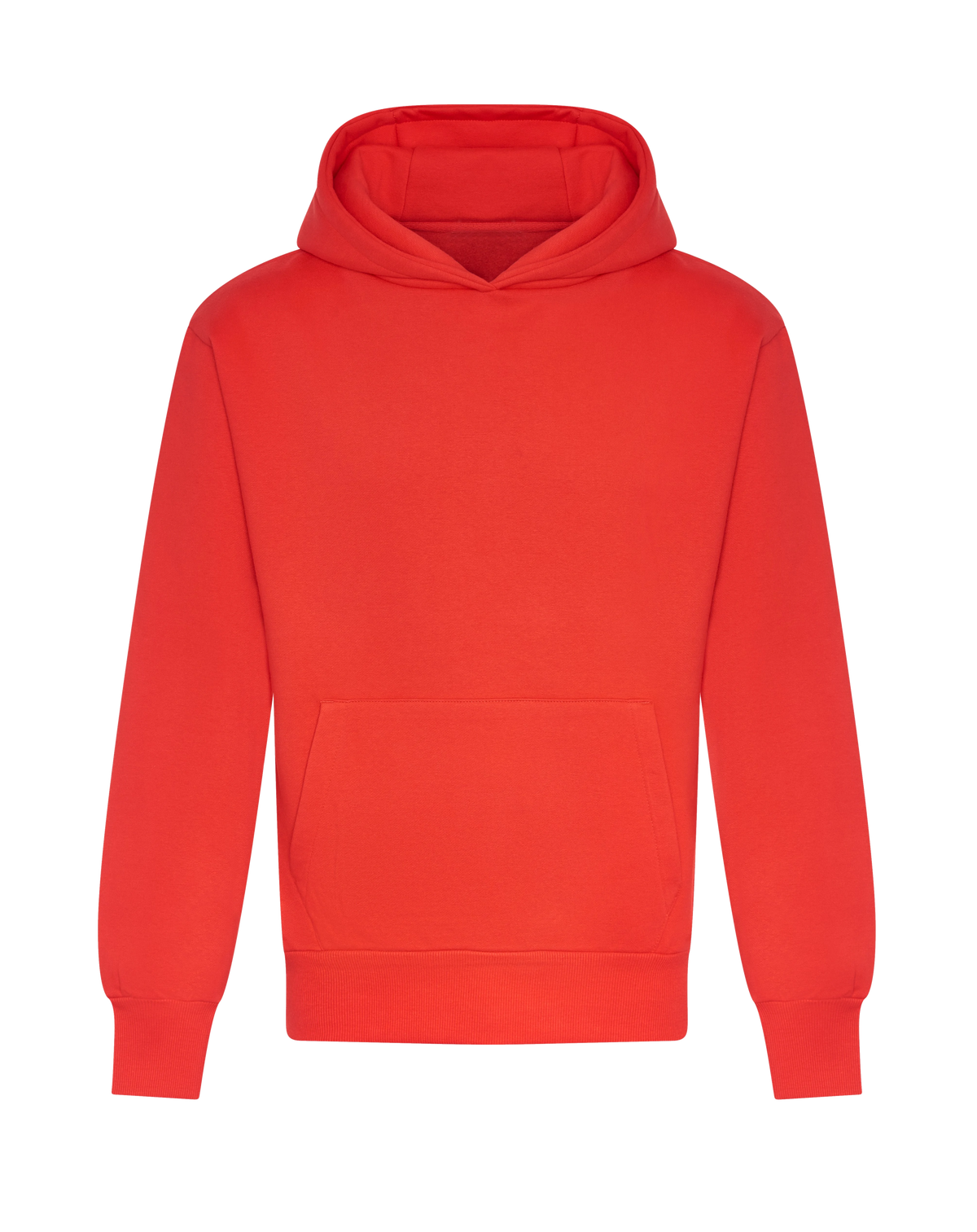 Hoodie épais boxy 440 g personnalisé – Rouge