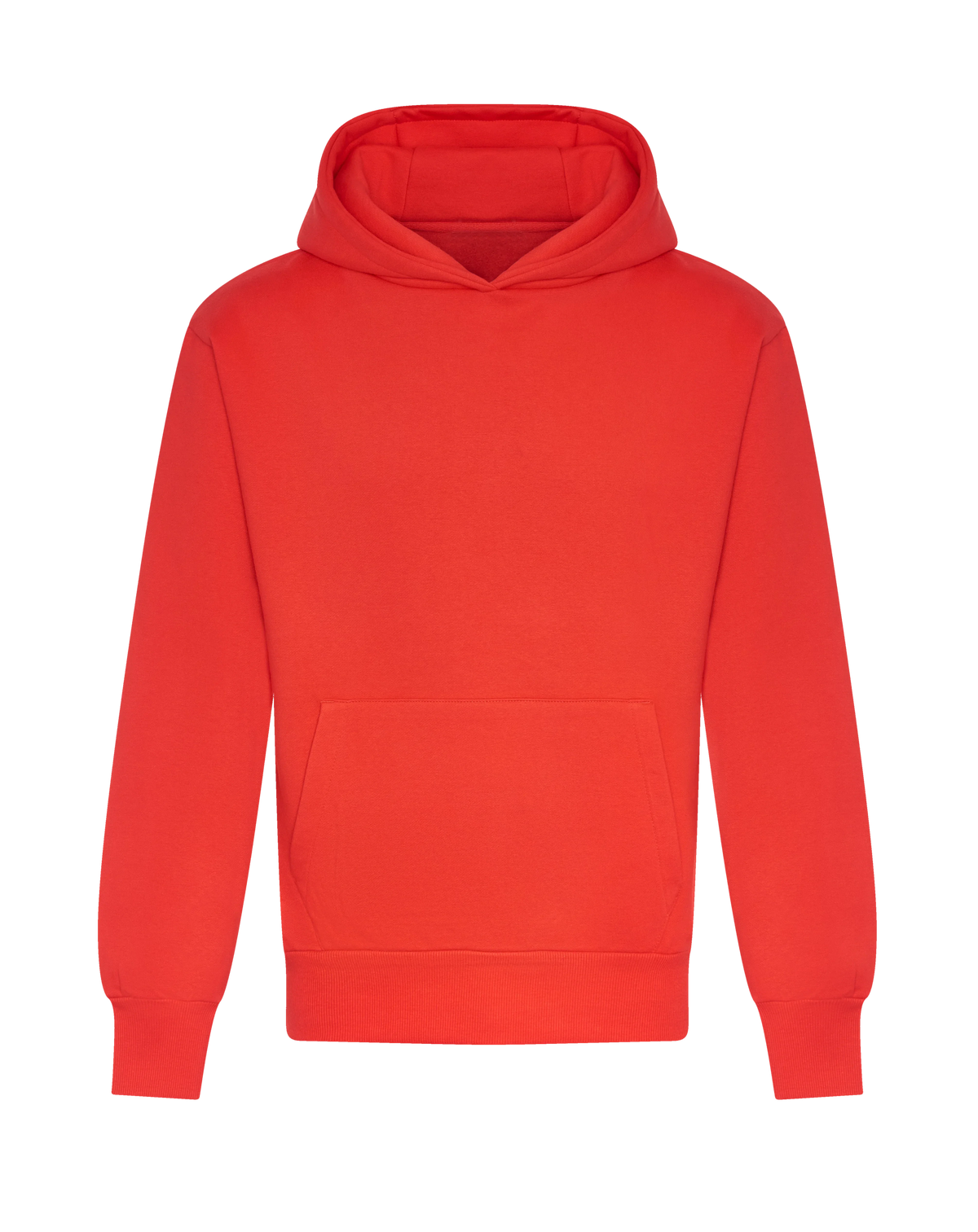 Schwerer Boxy-Hoodie 440 g, personalisiert – Rot