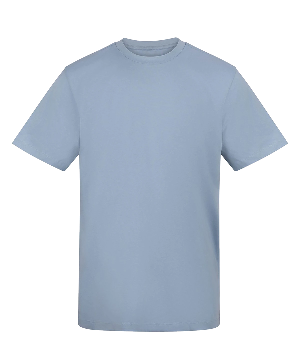 Personalised Basic T-shirt 180 g – Sky blue – front view