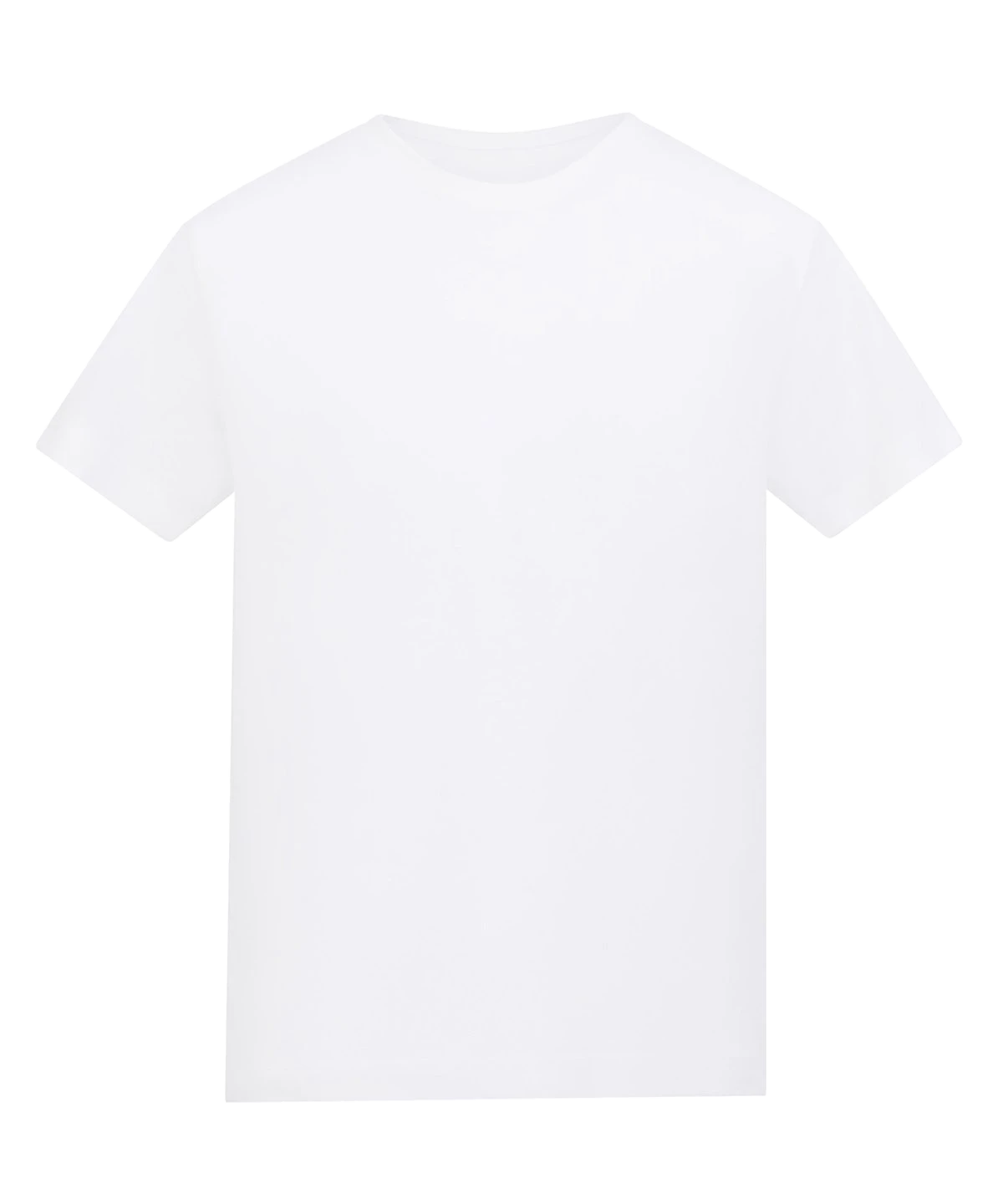 Farbiges Kinder-T-Shirt, personalisiert – Weiß – Vorderansicht