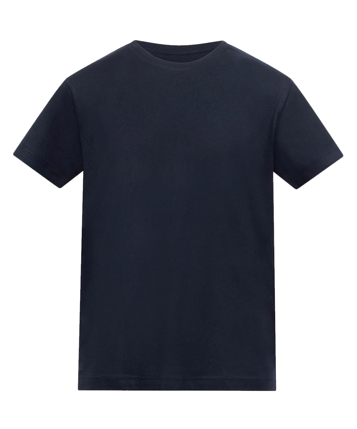 T-shirt enfant coloré personnalisé – Marine – vue de face