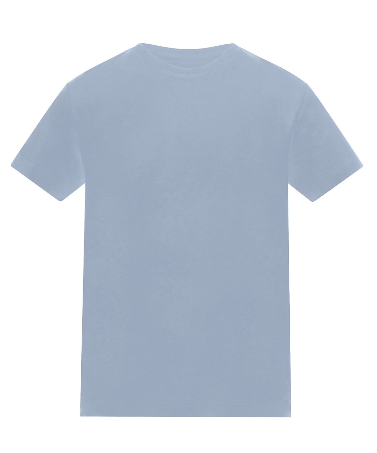 T-shirt enfant coloré personnalisé – Bleu ciel – vue de face