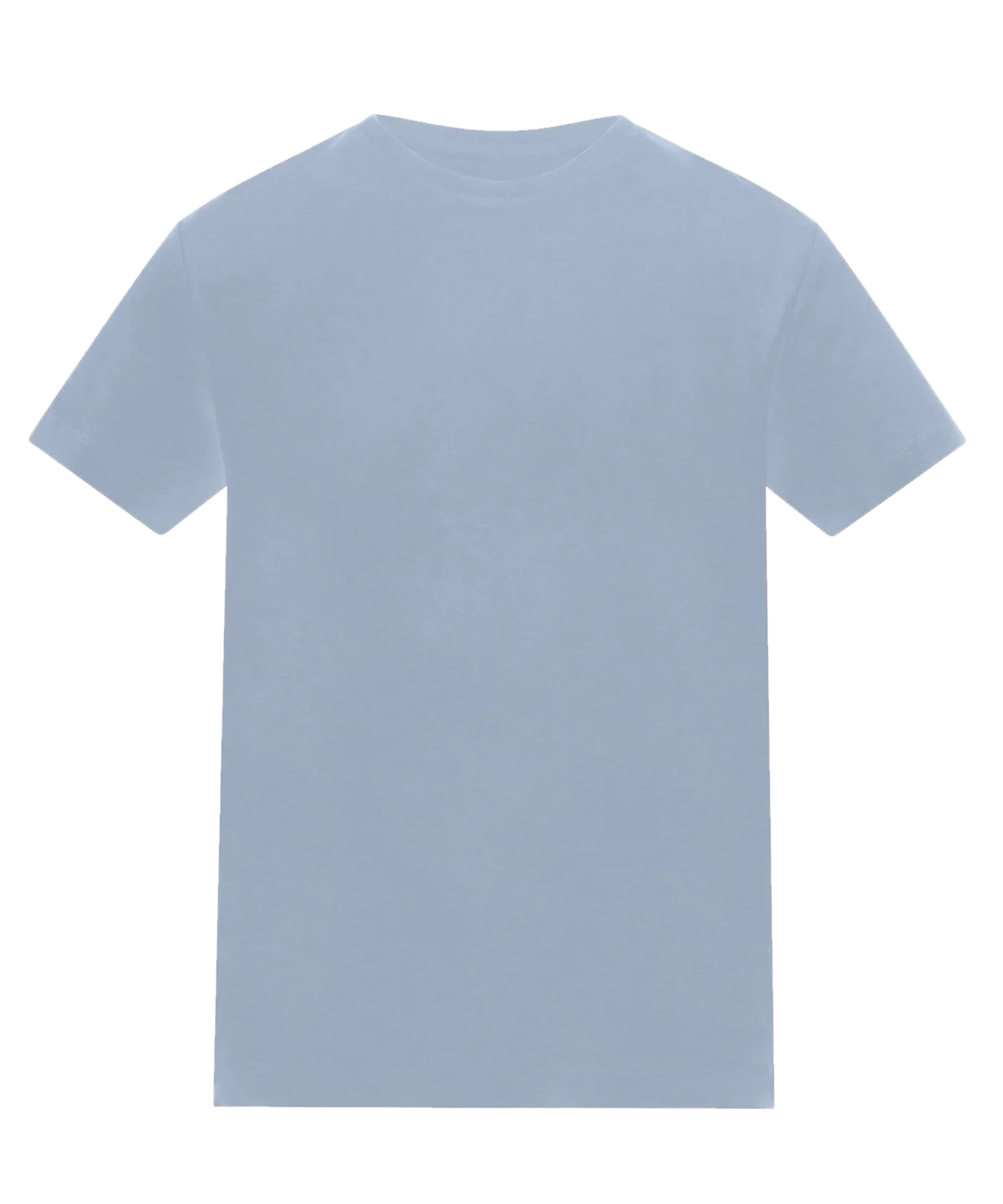T-shirt enfant coloré personnalisé – Bleu ciel – vue de face