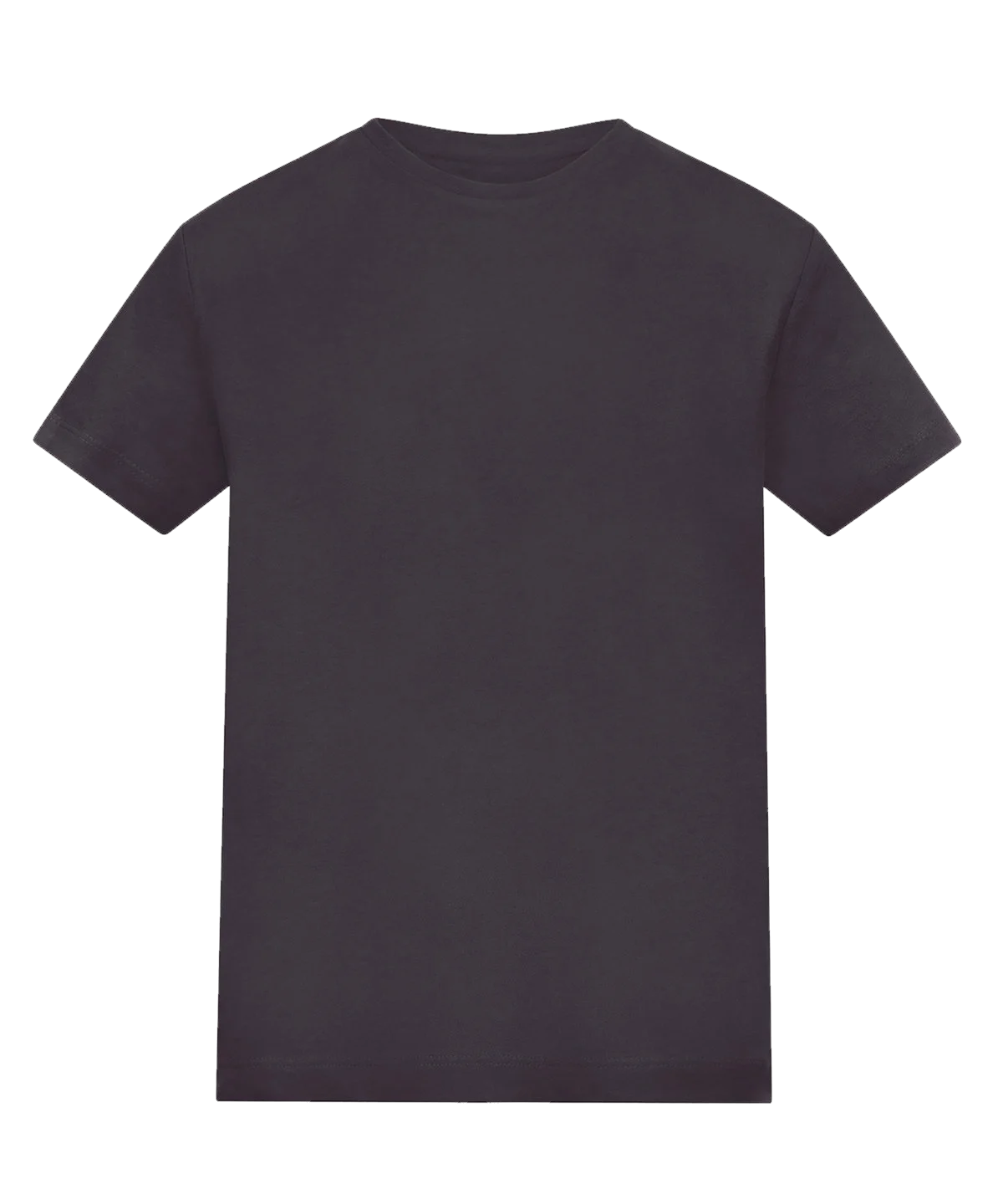 T-shirt enfant coloré personnalisé – Charbon – vue de face