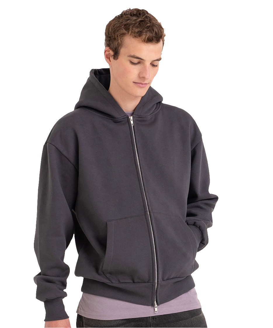 Zip hoodie épais