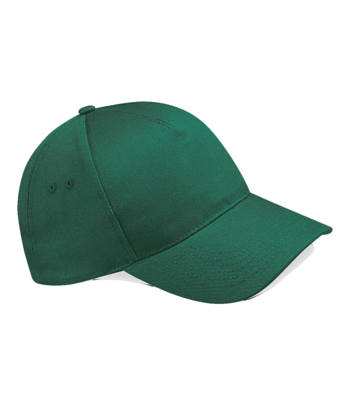 5-Panel-Cap, personalisiert – Flaschengrün – Vorderansicht