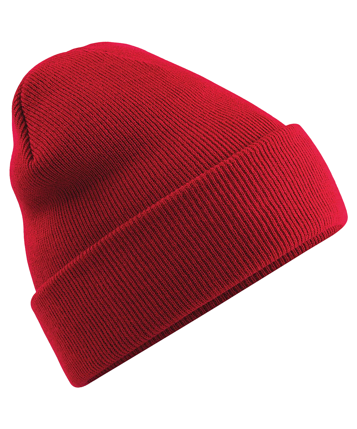 Strickmütze – Rot – Vorderansicht