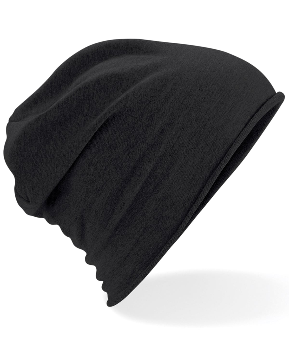 Bonnet jersey coton Noir