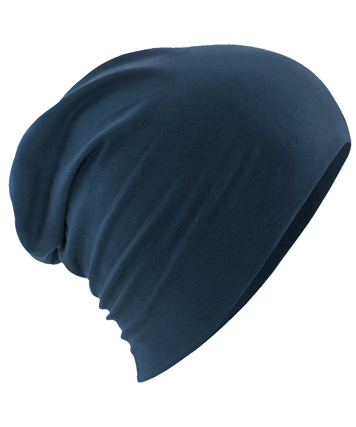 Bonnet slouch coton Marine