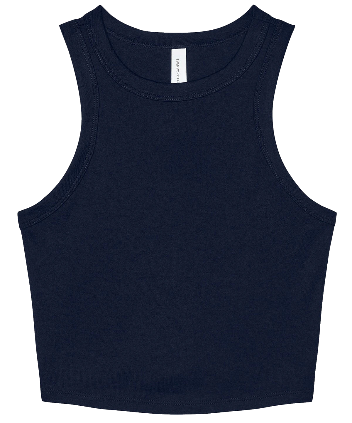 Women's ribbed tank top – Navy