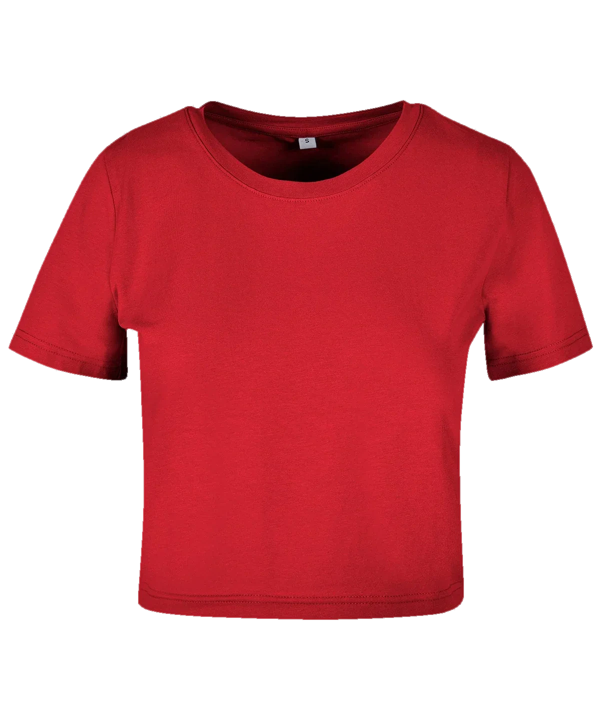 Crop top femme Rouge