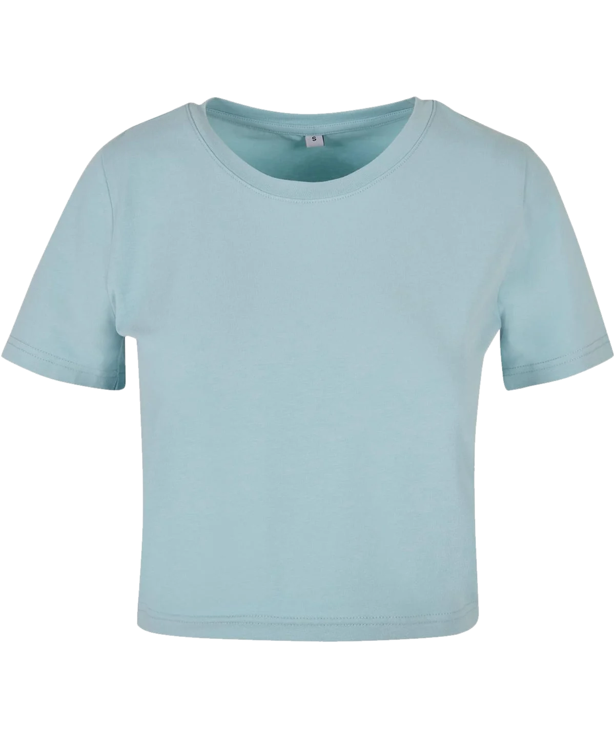 Crop top femme Bleu océan