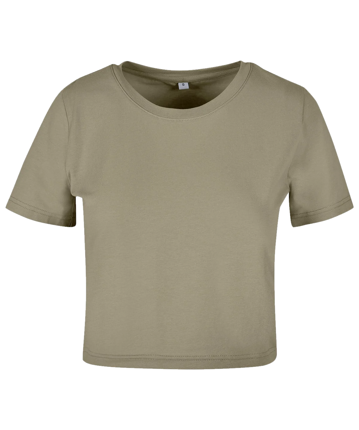 Crop top femme Olive