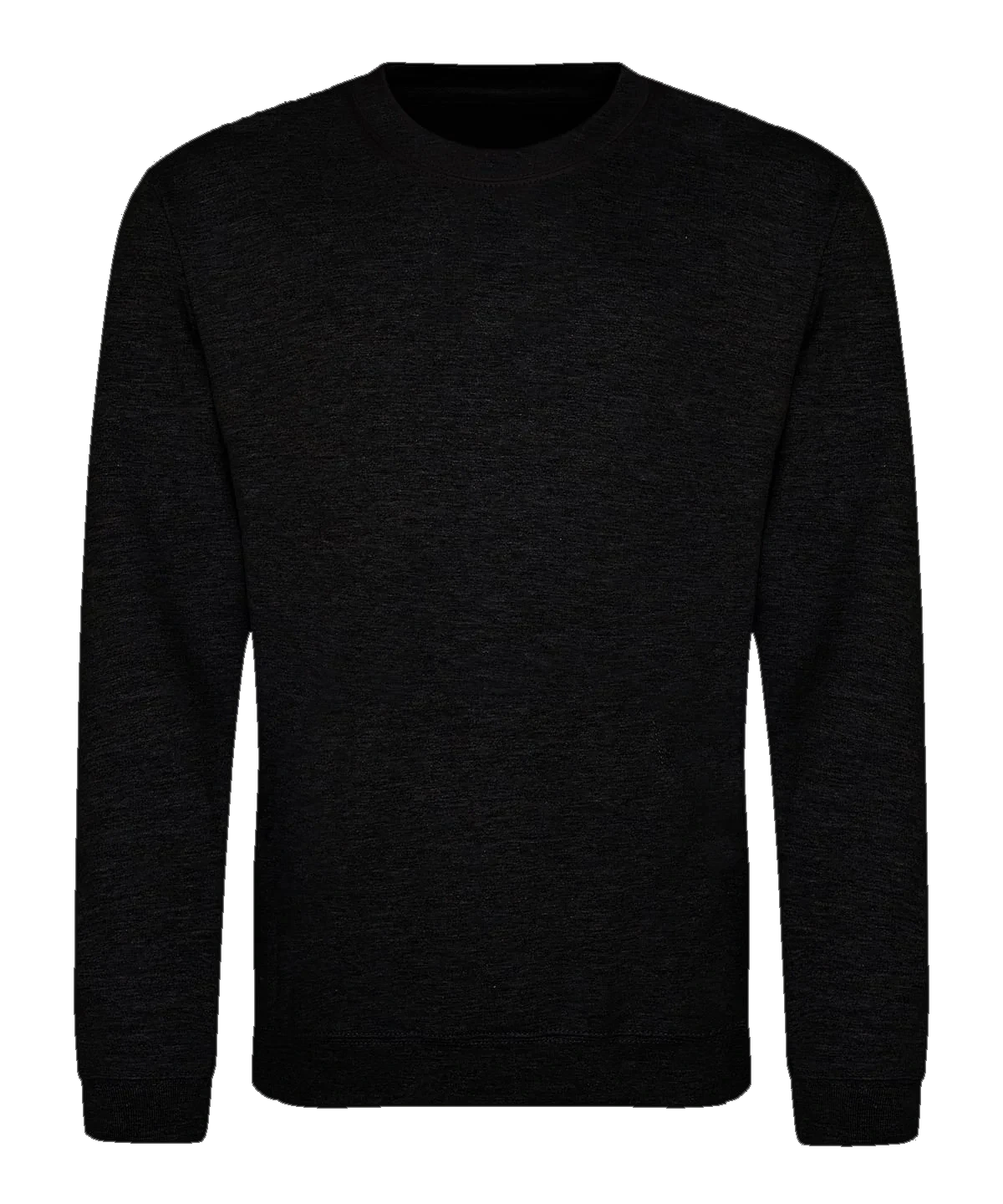 Sweat col rond 280 g Noir fumé