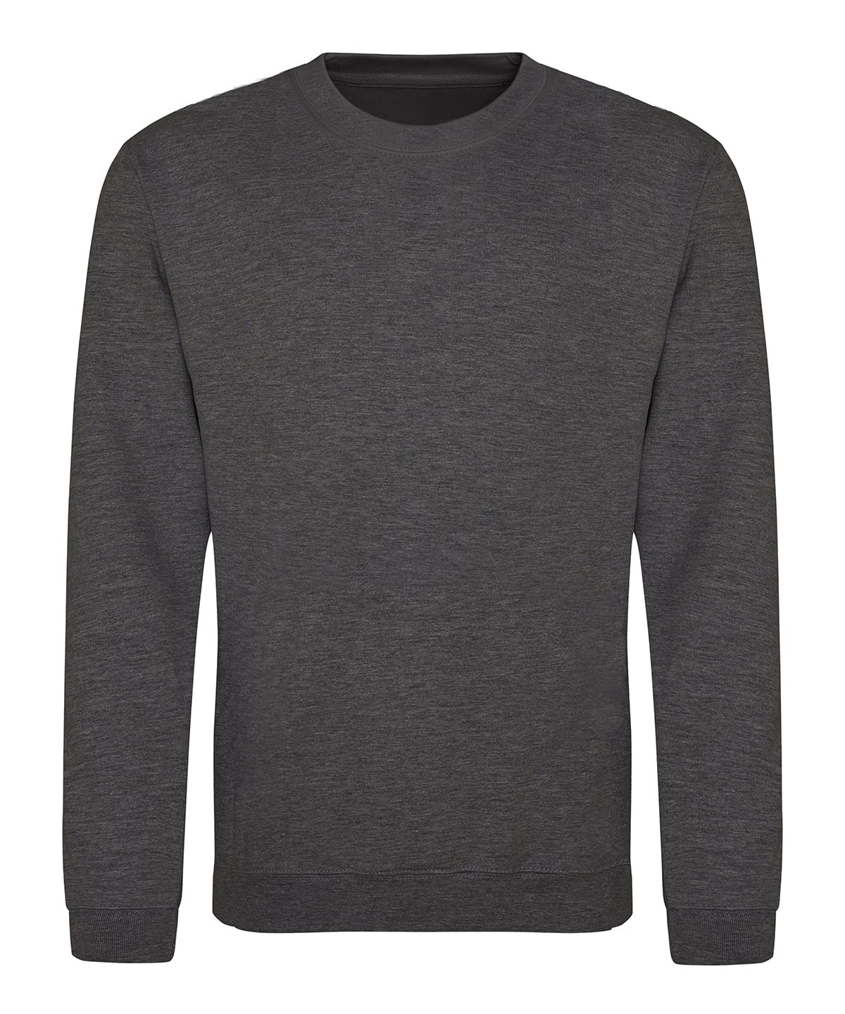 Sweat col rond 280 g Anthracite chiné