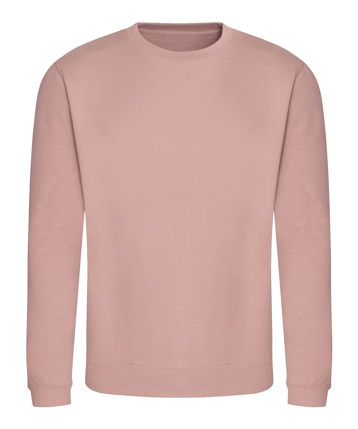Sweat col rond 280 g Vieux rose