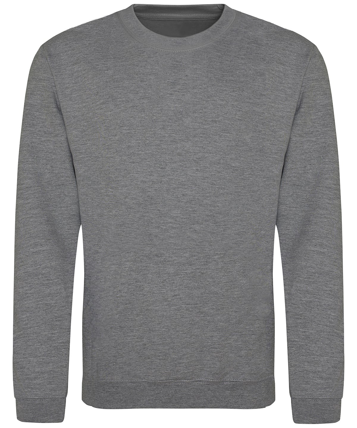 Sweat col rond 280 g Graphite chiné