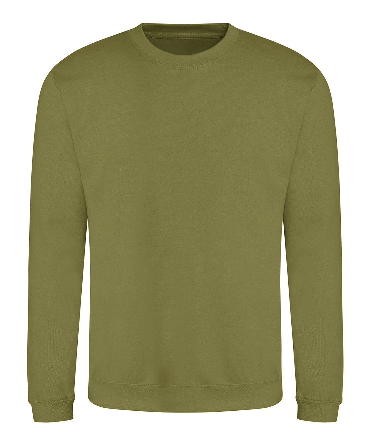 Sweat col rond 280 g Kaki