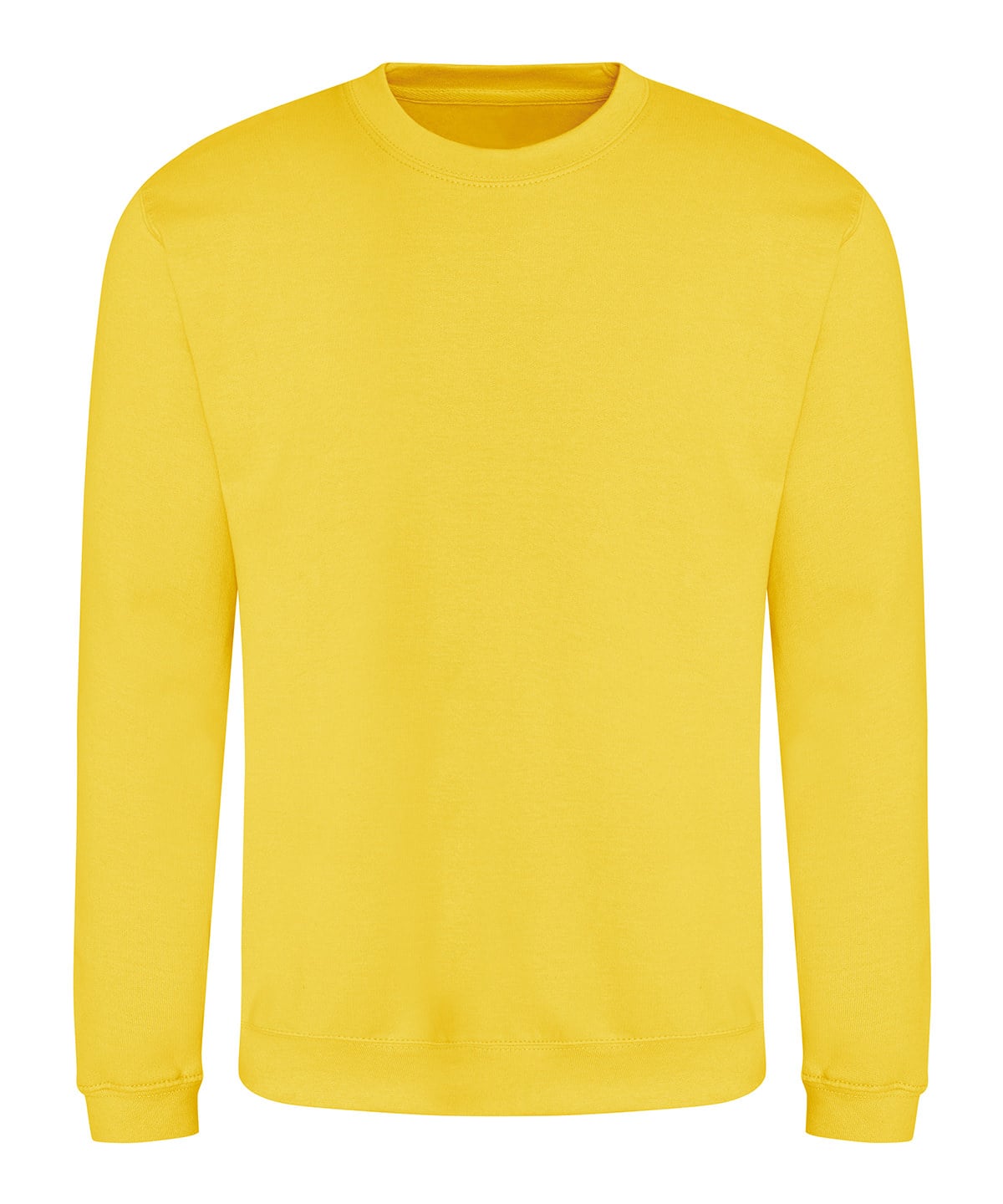 Sweat col rond 280 g Jaune