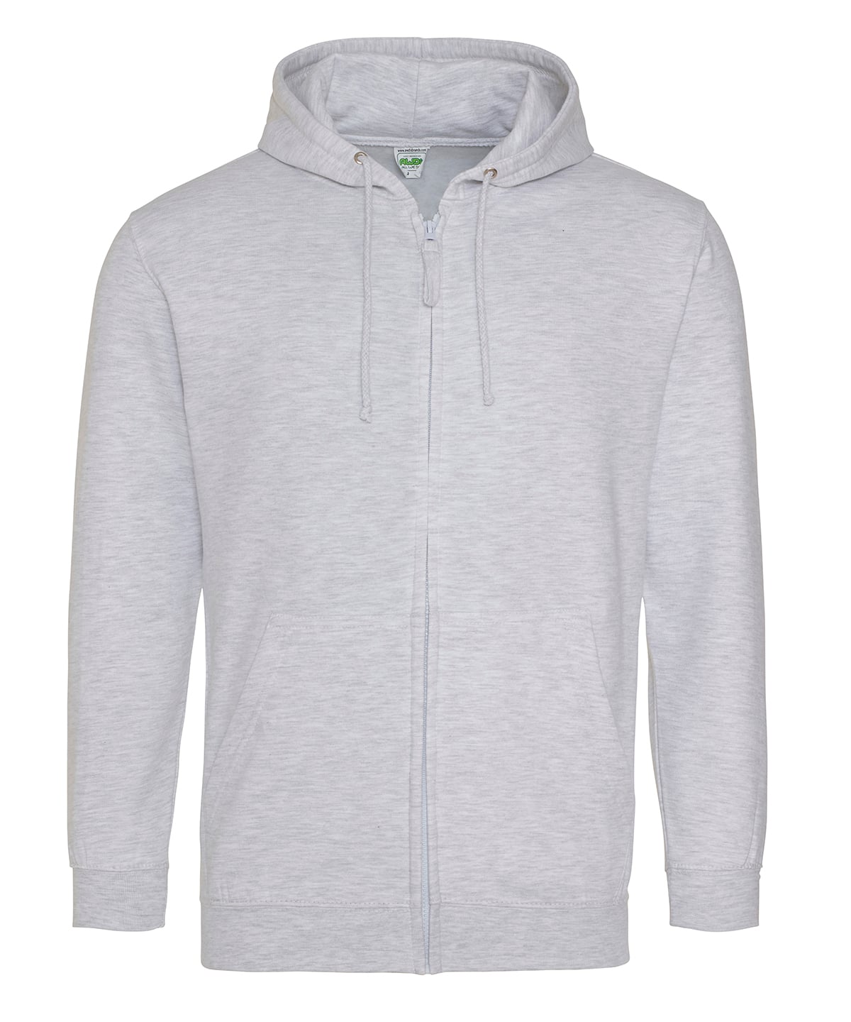 Zip hoodie classique 280 g Gris cendré