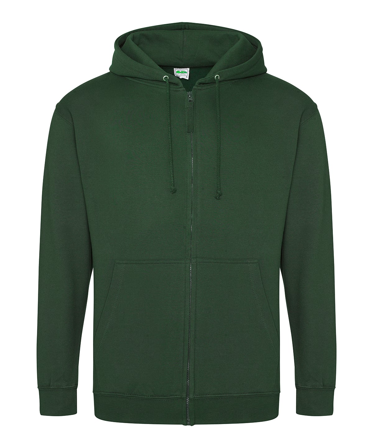 Classic zip hoodie 280 g – Bottle green
