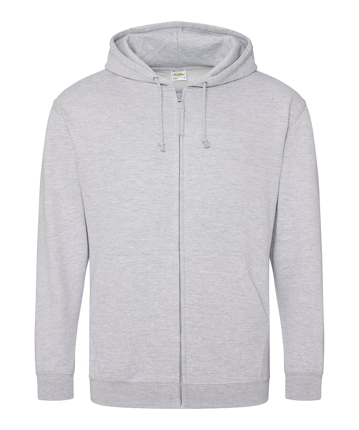 Classic zip hoodie 280 g – Heather grey