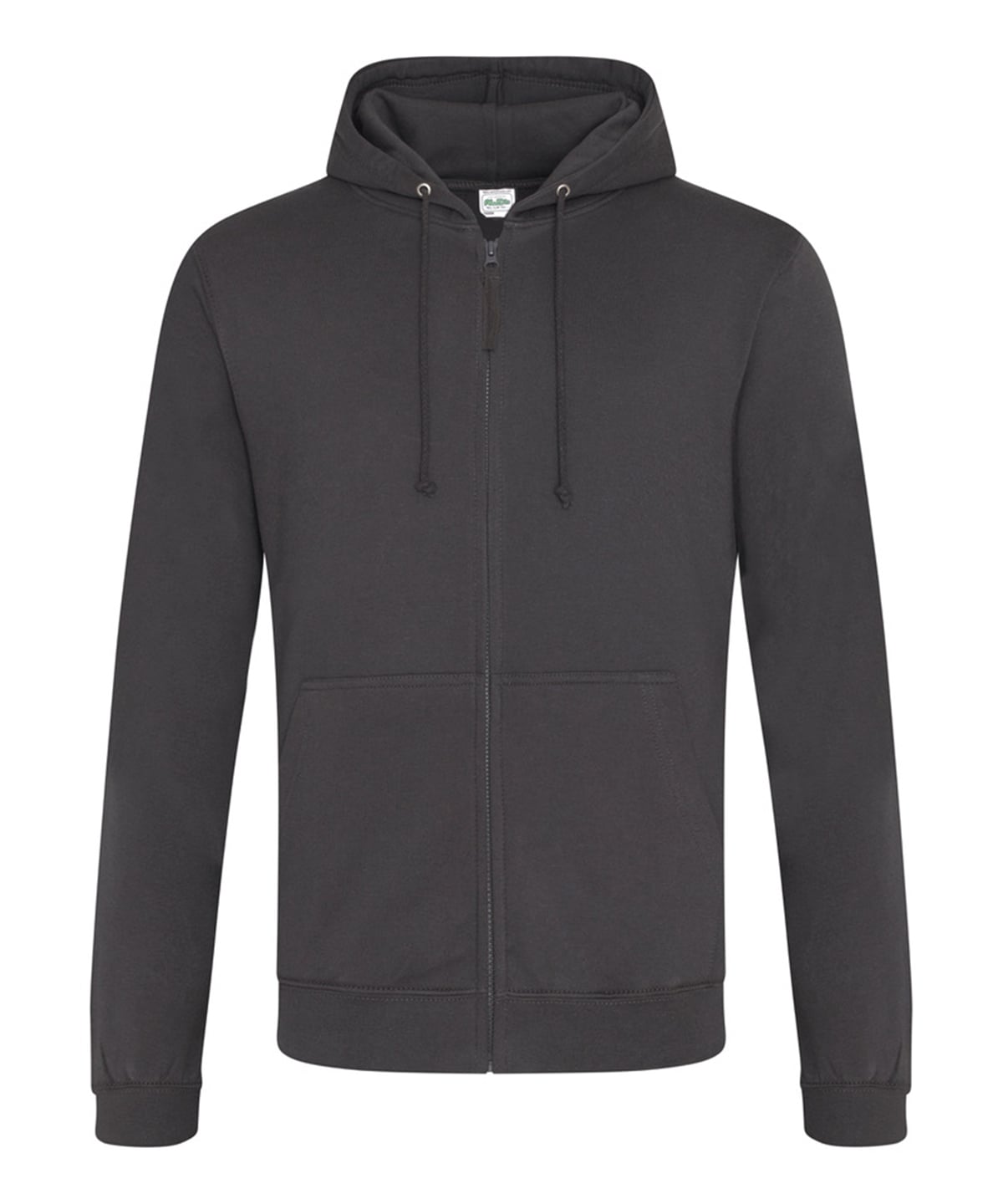 Klassischer Zip-Hoodie 280 g – Sturmgrau