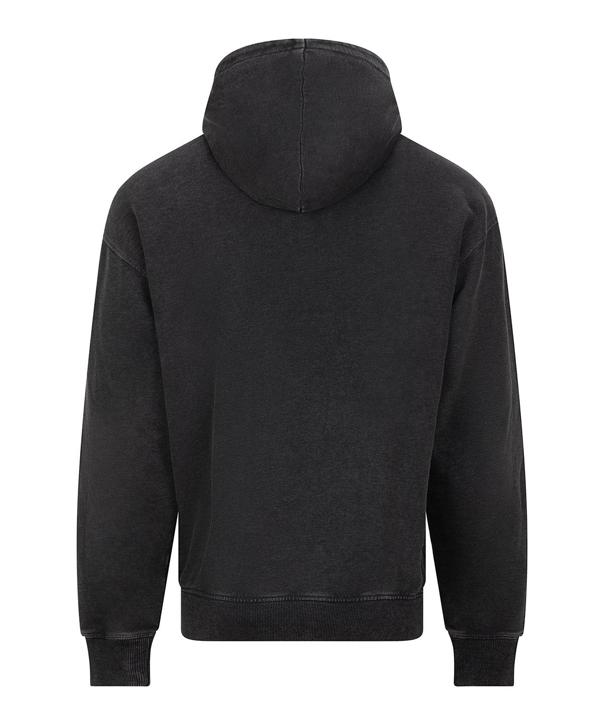 Zip hoodie délavé 380 g personnalisé – porté