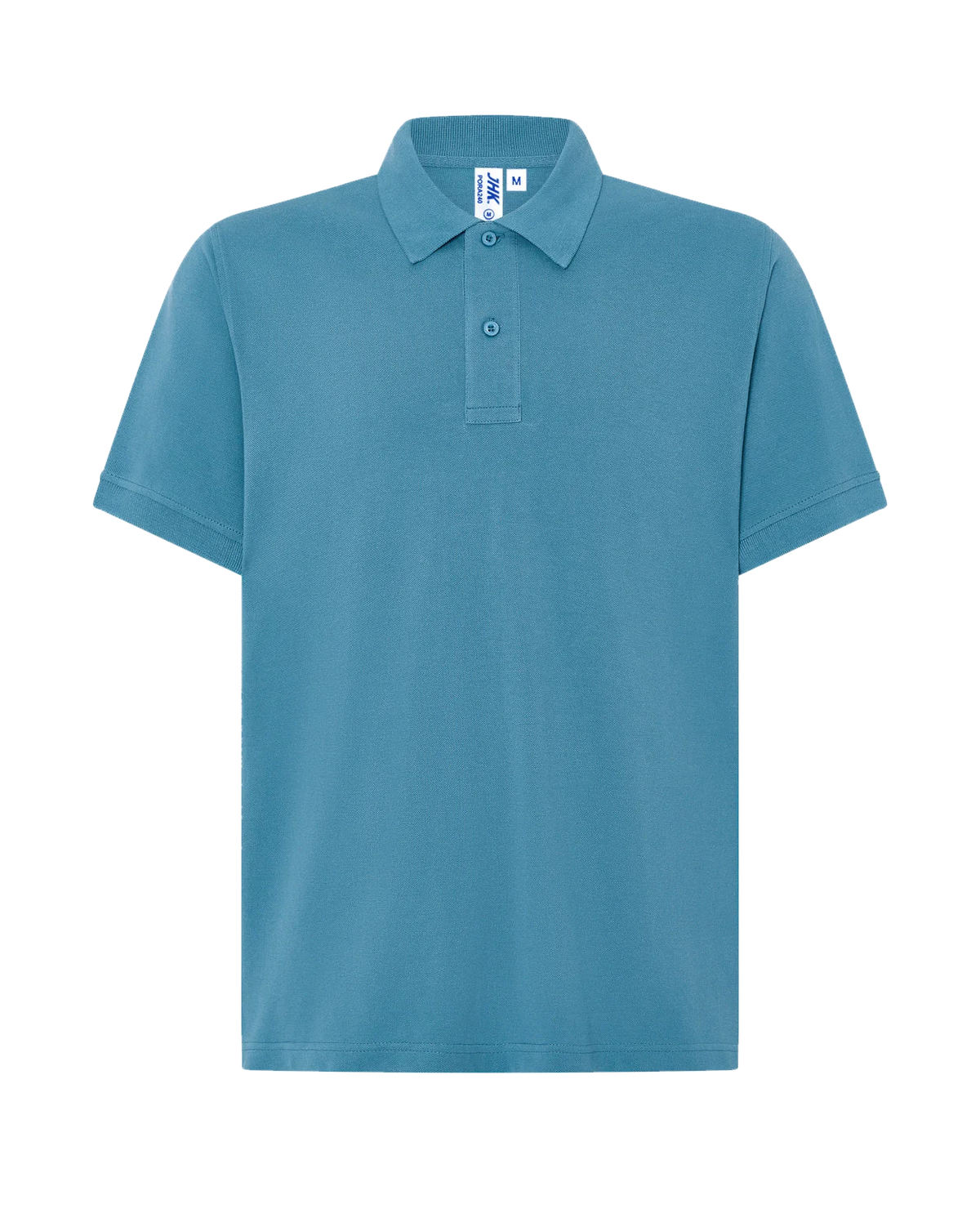 Polo piqué premium 240 g Bleu pétrole