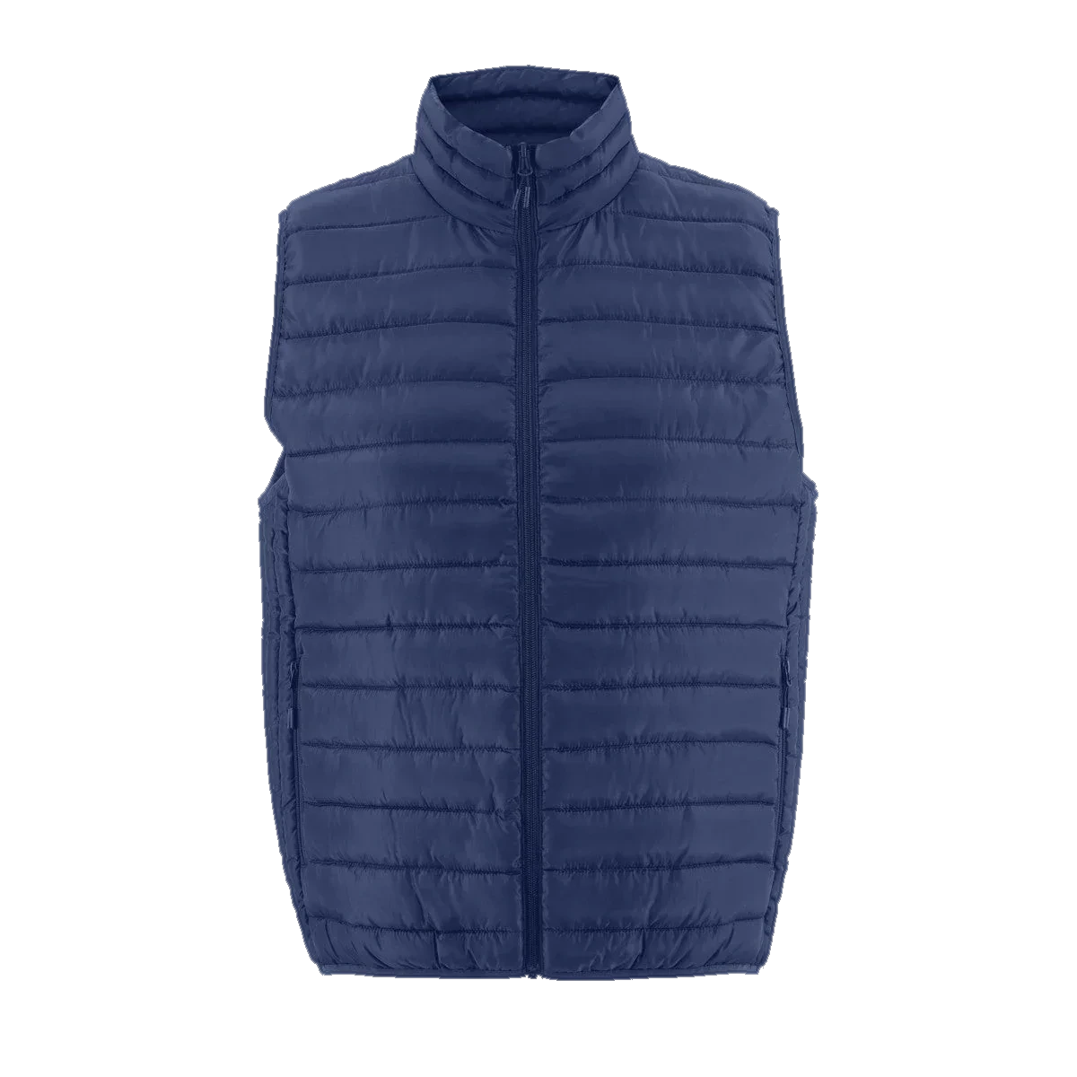Leichte ärmellose Steppweste – Jeansblau