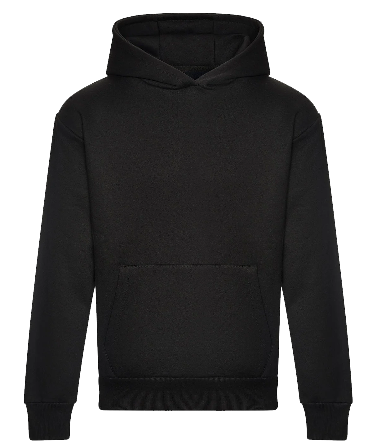 Hoodie épais boxy 440 g personnalisé – Noir