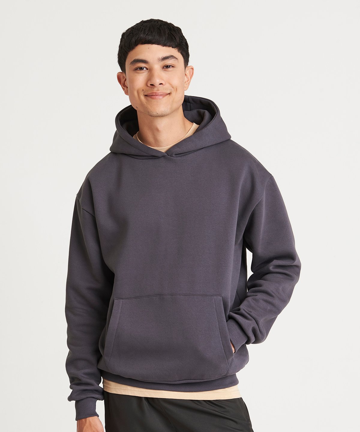 Sweat à capuche épais oversize et boxy