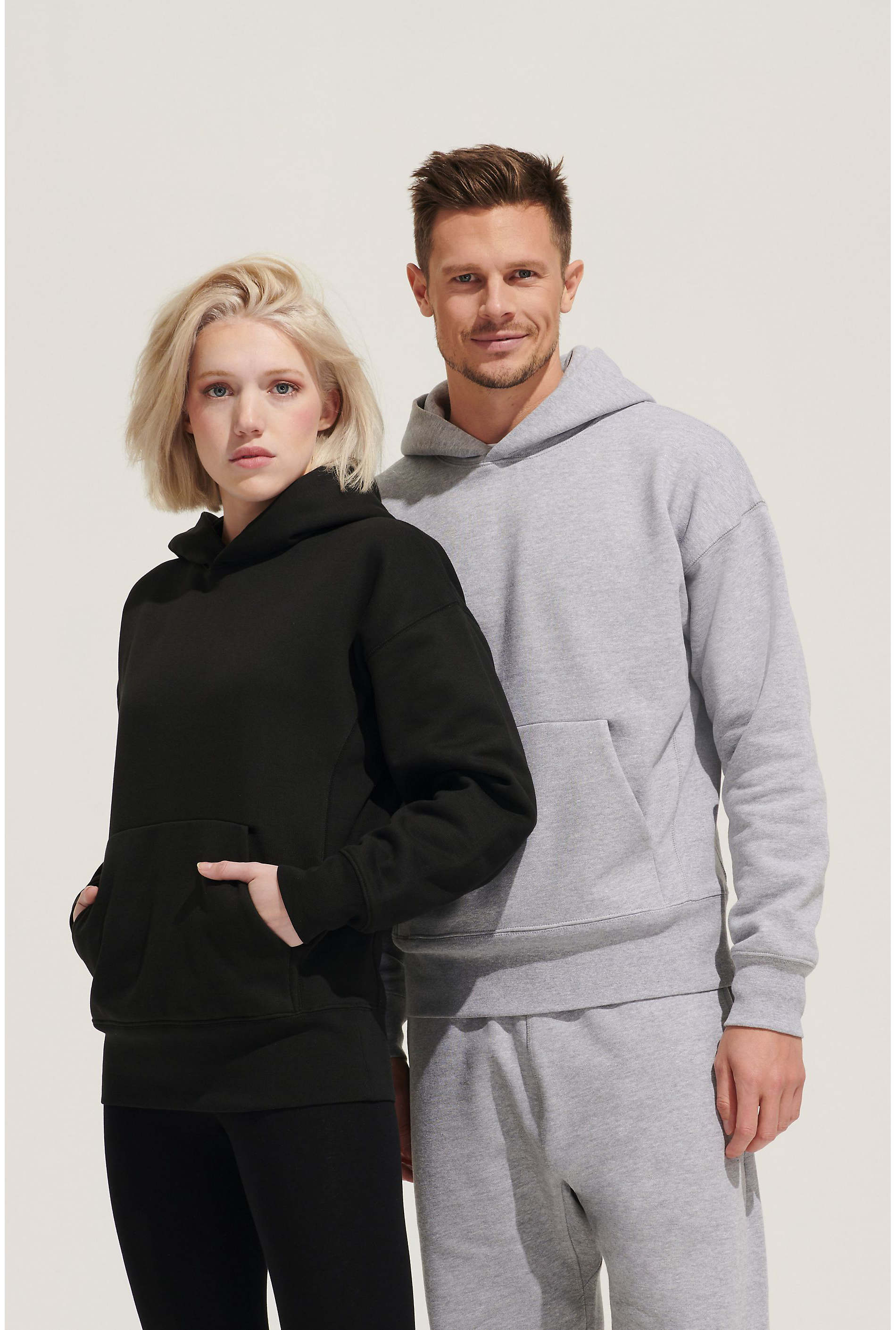 Sweat à capuche épais oversize