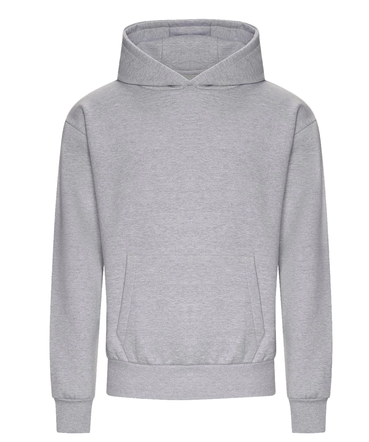 Hoodie épais boxy 440 g personnalisé – Gris