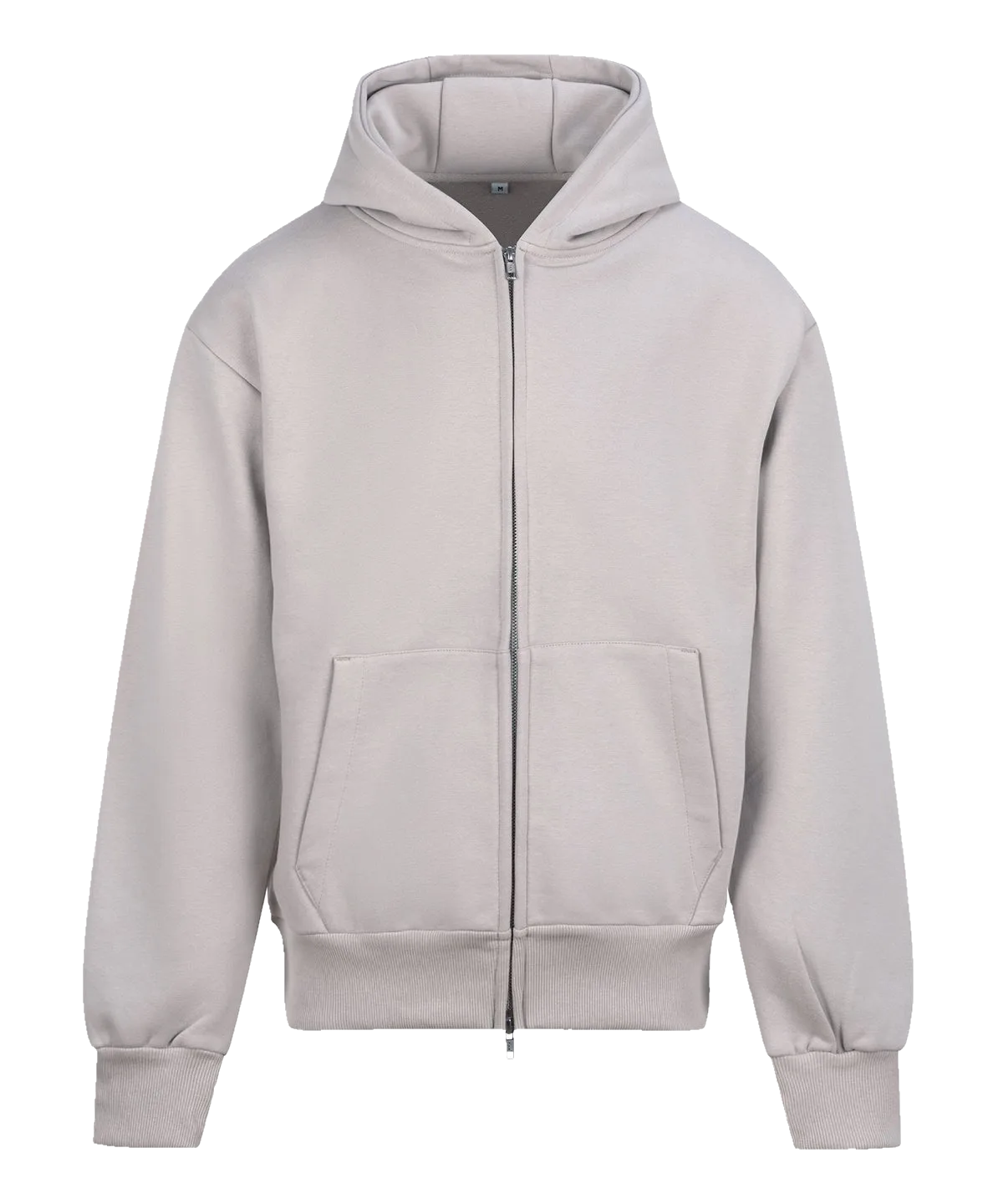 Personalised heavyweight zip hoodie 440 g – Cream