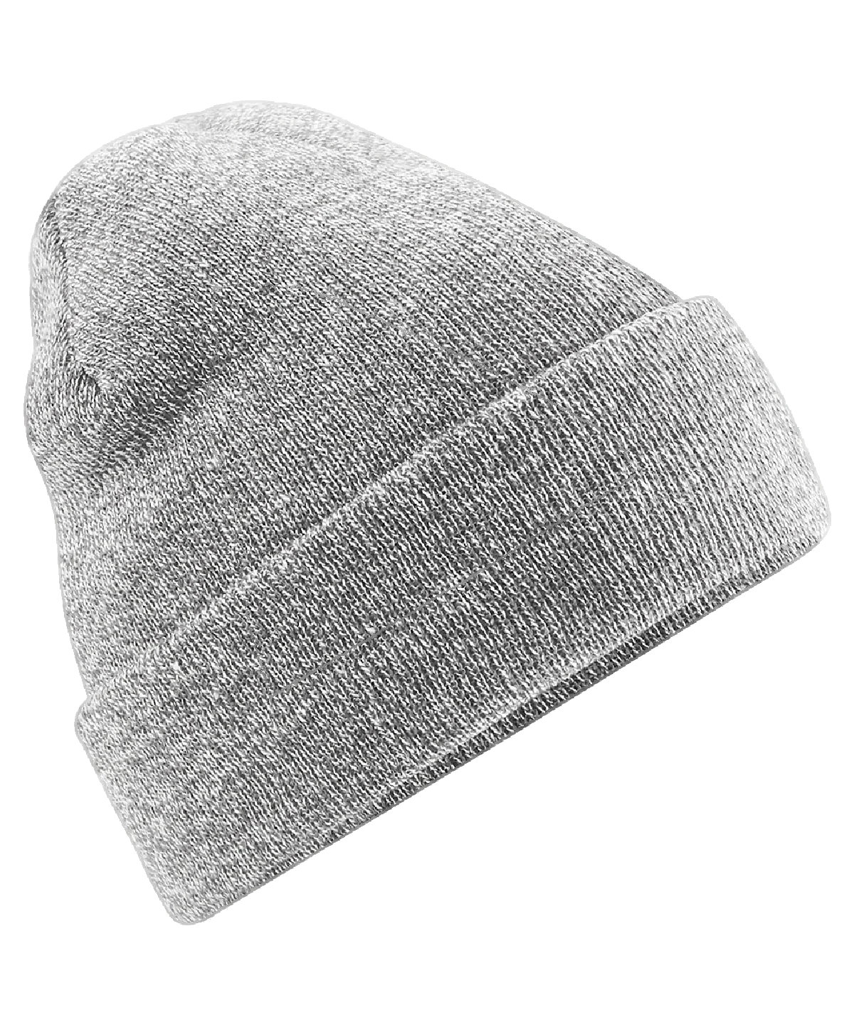 Knit beanie – Heather grey