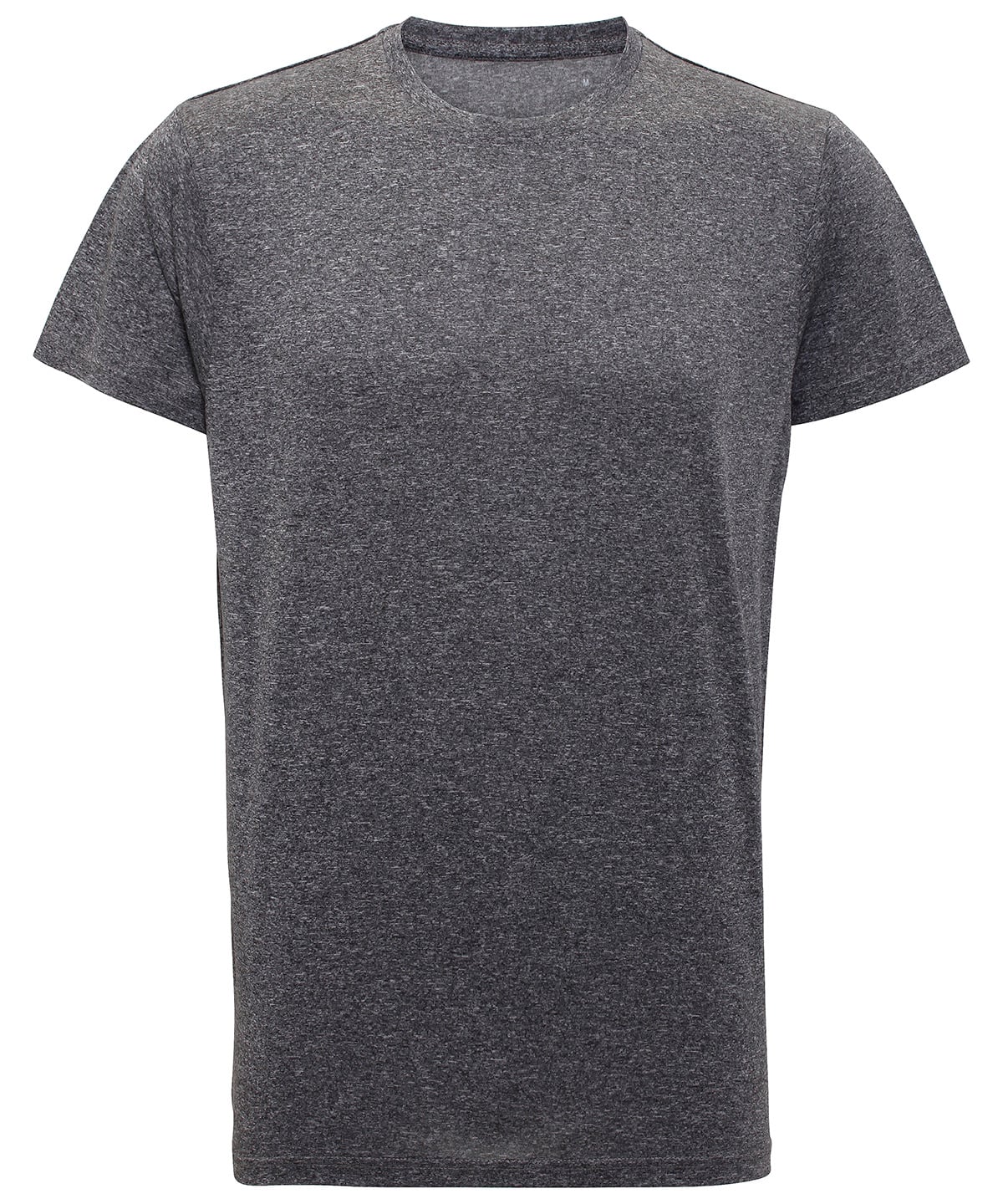 T-shirt de sport respirant Noir chiné