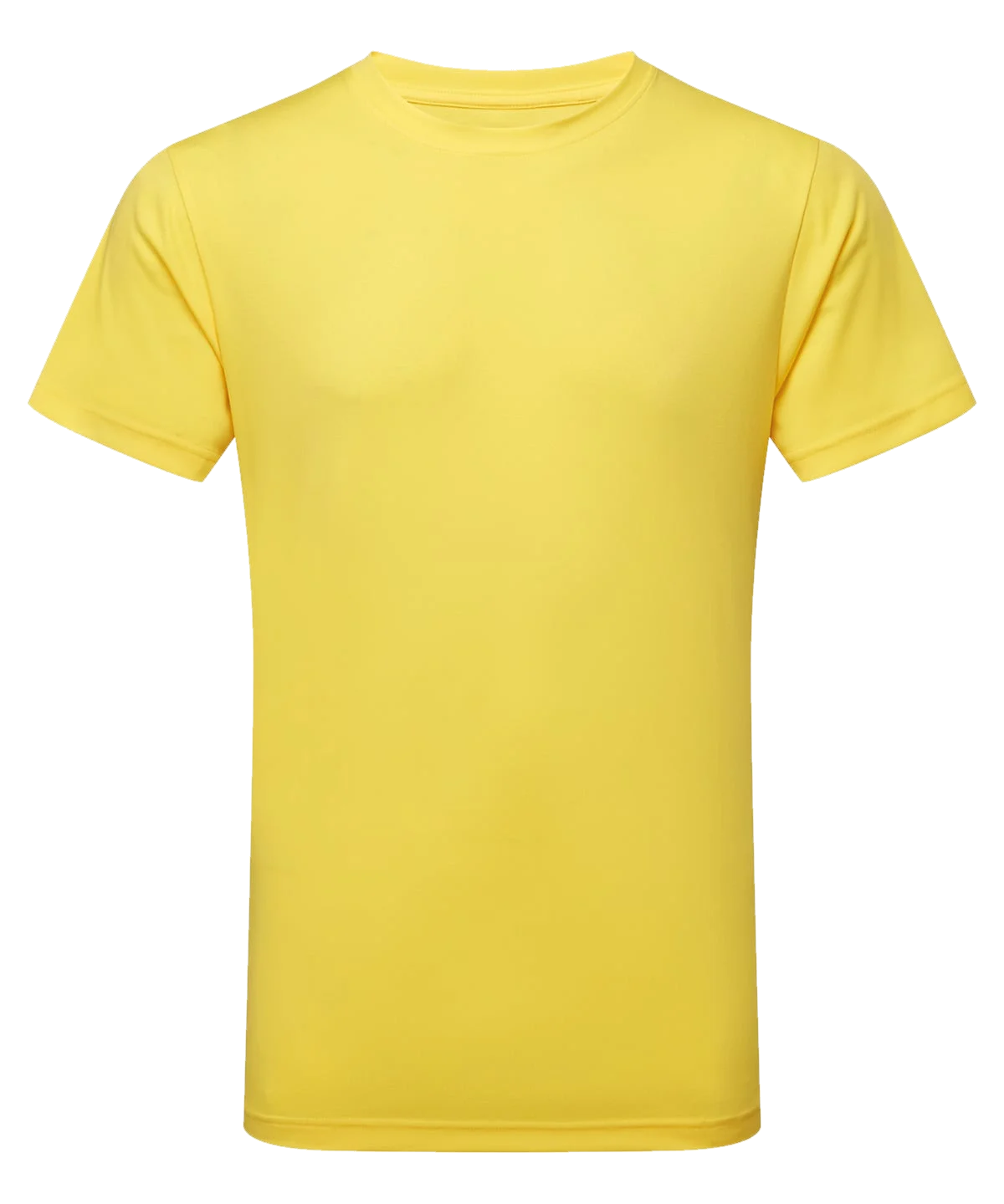 Atmungsaktives Sportshirt – Leuchtgelb