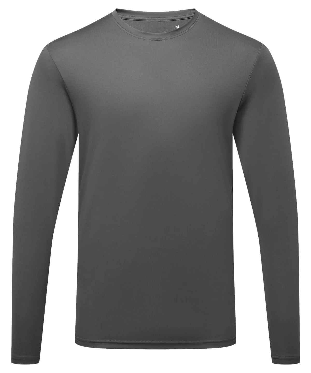 T-shirt de sport manches longues Charbon