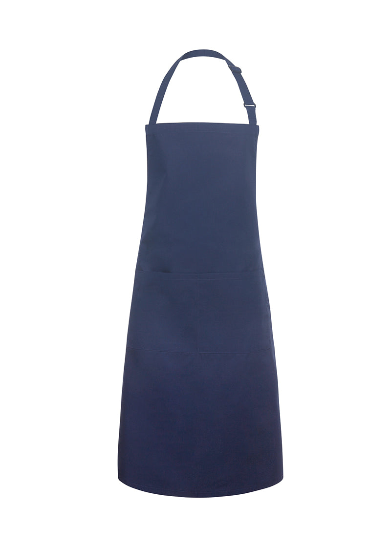 Tablier à bavette avec poche Marine