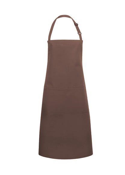 Tablier à bavette avec poche Noisette