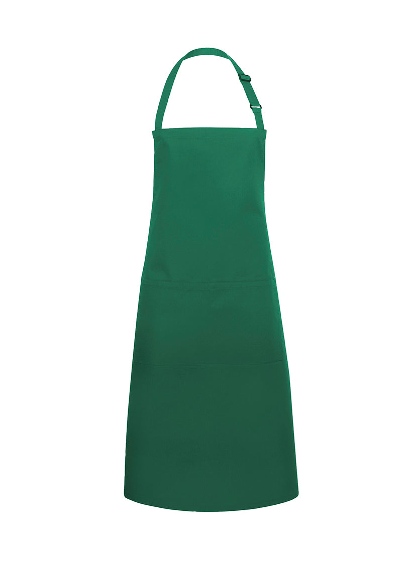 Tablier à bavette avec poche Vert forêt