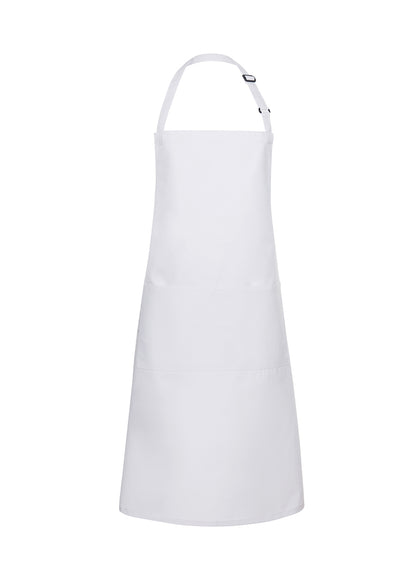 Tablier à bavette avec poche Blanc
