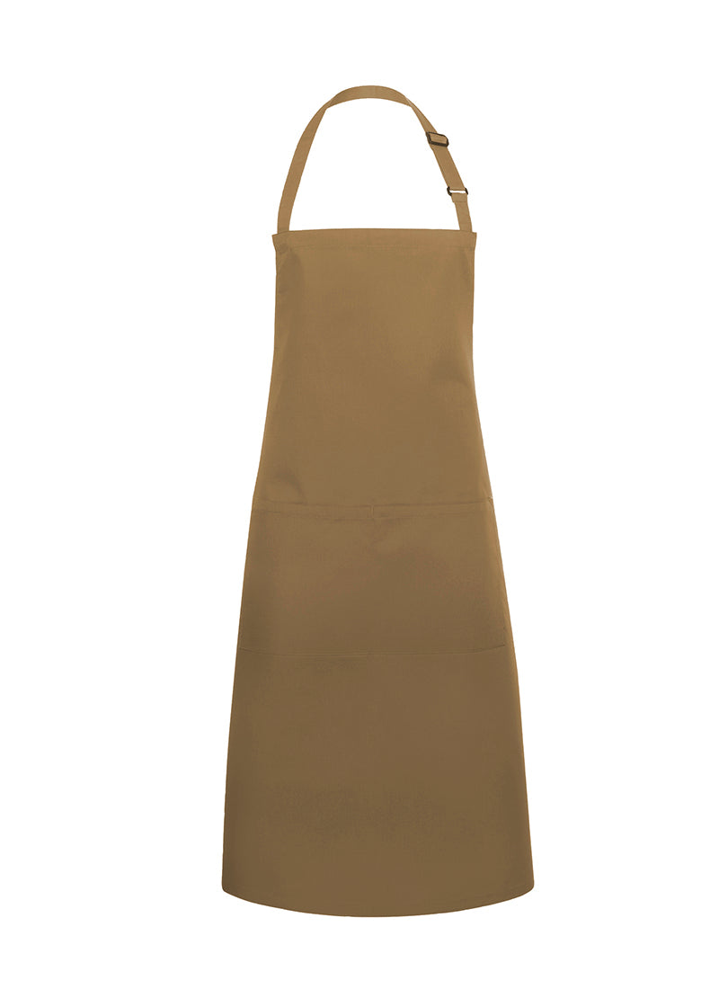 Tablier à bavette avec poche Camel
