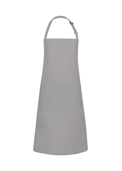 Tablier à bavette avec poche Gris basalte