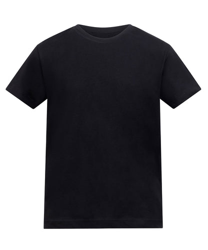 T-shirt enfant coloré personnalisé – Noir – vue de face